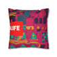 Pietro Veneziano - Faux Seude Square Pillow