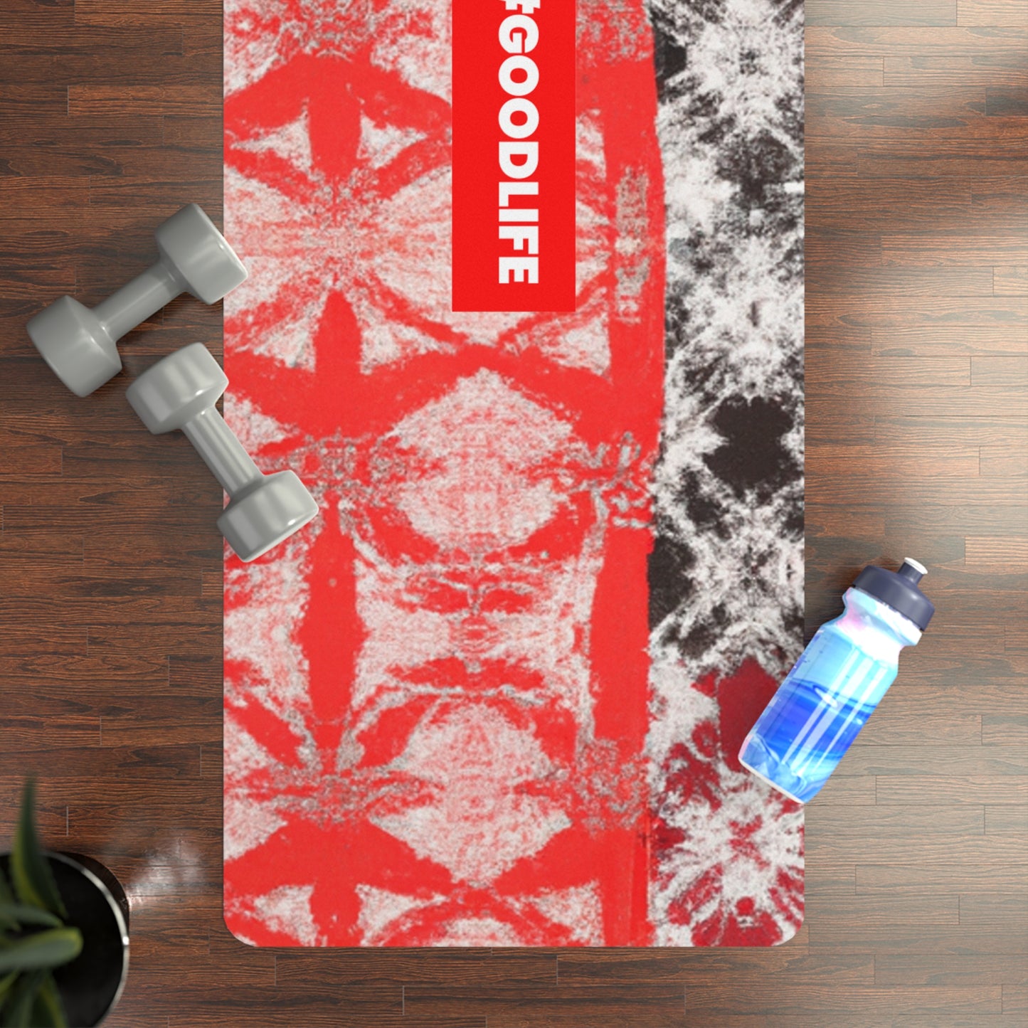 Soulful Sage Sagebrush - Rubber Yoga Mat