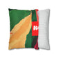 Herdice Myrtlewood - Faux Seude Square Pillow