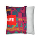 Pietro Veneziano - Faux Seude Square Pillow