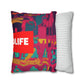 Pietro Veneziano - Faux Seude Square Pillow